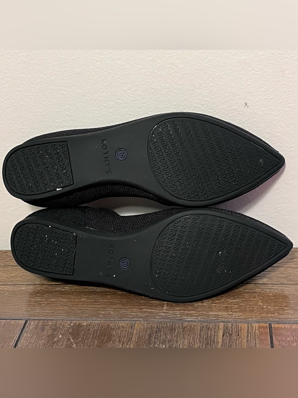 Rothy’s The Point Black Flats Womens 6 - Picture 10 of 10